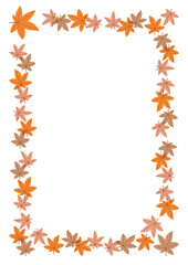 frame_fallen leaves_가을, 낙엽 프레임-04