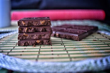 Chocolate in different angles