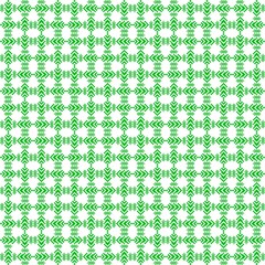 The Green Abstract Design in Fashion Seamless Pattern