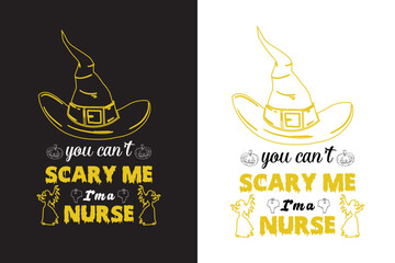 Halloween T-Shirt Design Template