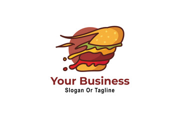 Delivery Burger Logo