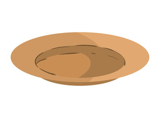 eco paper dish mockup