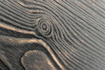 Black wooden texture pattern background.