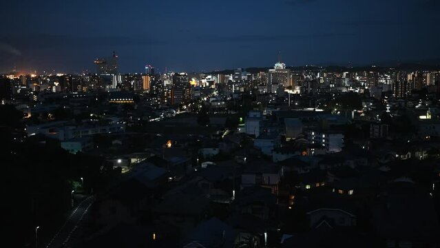 大分市の夜景
