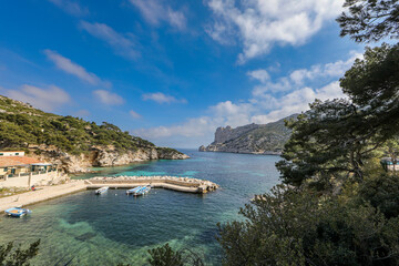 Marseille, France : Calanque de Sormiou (Sormiou cove)