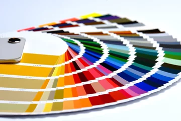 Foto op Aluminium Color catalogue for paints and powder coatings © serhat