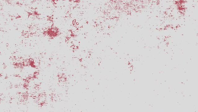 Red splashes and spray paint on grunge texture, abstract hipster and noise style background