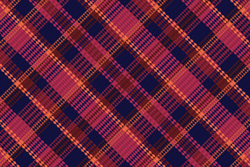 Tartan or plaid halloween color pattern.