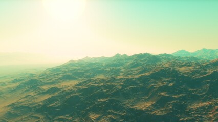 Fototapeta premium alien planet 