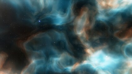 Space nebula, for use with projects on science, research, and education. Illustration
