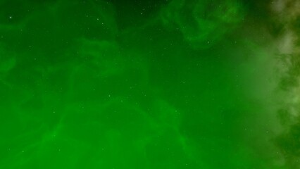 Cosmic background with a blue purple nebula and stars
