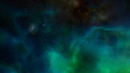 Space nebula, for use with projects on science, research, and education. Illustration
