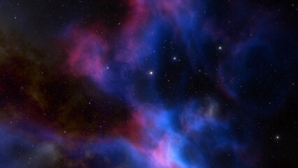 Space nebula, for use with projects on science, research, and education. Illustration
