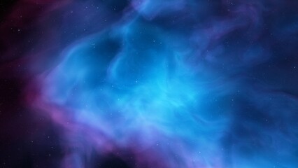 Fototapeta premium Space nebula, for use with projects on science, research, and education. Illustration 