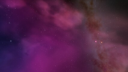 Space nebula, for use with projects on science, research, and education. Illustration
