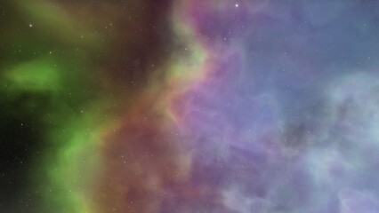 Night sky - Universe filled with stars, nebula and galaxy
