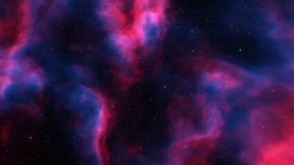 Night sky - Universe filled with stars, nebula and galaxy
