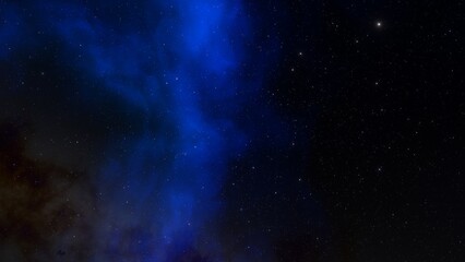 bright nebula, nebula in space, majestic red-purple nebula, beautiful space background 3D render
