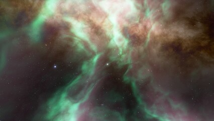 bright nebula, nebula in space, majestic red-purple nebula, beautiful space background 3D render
