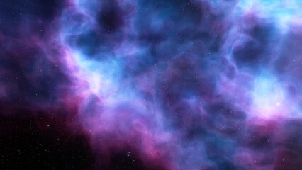 Space of night sky with cloud and stars
