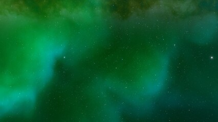 Space of night sky with cloud and stars
