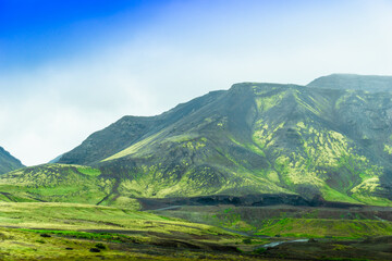 Mountains in Iceland - HDR photograph