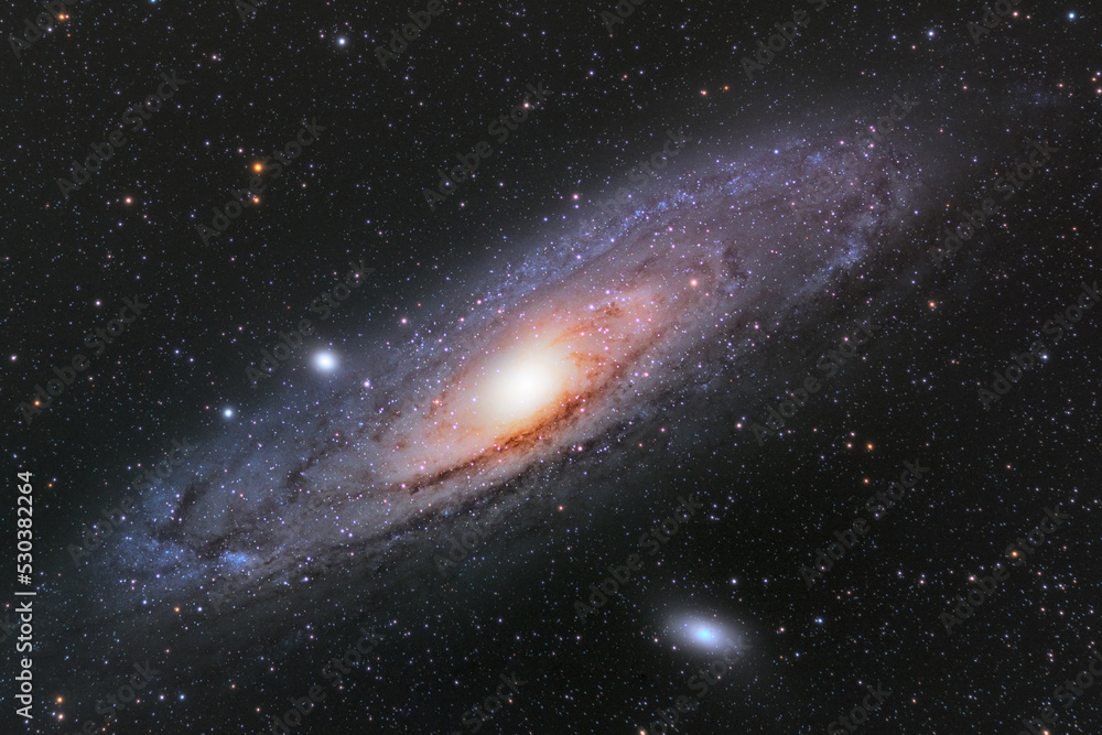 Wall mural andromeda galaxy m31