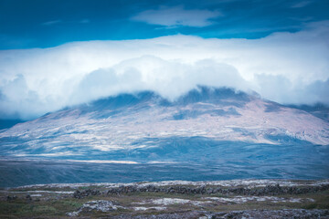 Mountains in Iceland - HDR photograph