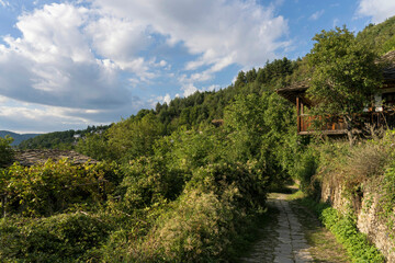 Fototapeta na wymiar An old village in Bulgaria