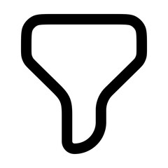 filter icon, vector interface