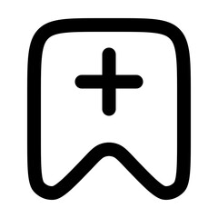 Obraz premium add icon ,vector interface