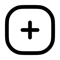 plush icon, vector interface