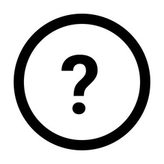 question icon , vector interface