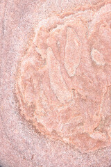 closeup the red brown stone soft focus natural red brown background.