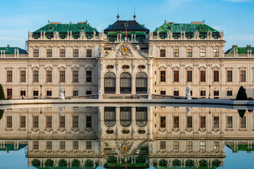 Fototapeta premium Upper Belvedere palace in Vienna, Austria