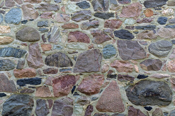 A background of stone and concrete. 