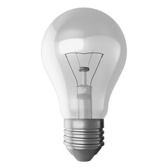 Bulb off transparent background – light bulb icon PNG, switched off lamp, electricity concept, isolated object, power symbol, realistic bulb design, energy saving, no glow, editable graphic