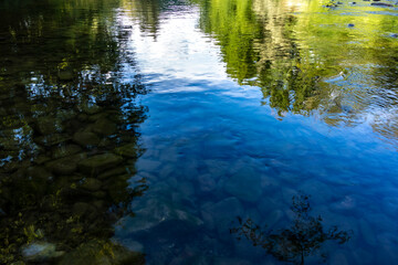 The Laborec River on the territory of Slovakia creates a beautiful natural environment