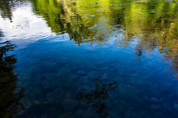 The Laborec River on the territory of Slovakia creates a beautiful natural environment