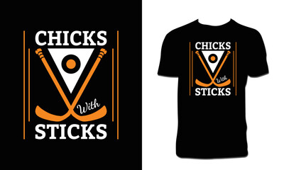 Hockey Graphic T Shirt Design And Vector Illustration 
