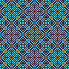 Multi color seamless pattern texture and template. Multicolored. Colorful ornamental graphic design. Colored mosaic ornaments. Vector illustration. EPS10.