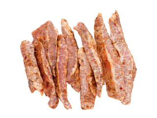 Secreto iberico spanish pork cuts marinated with spices isolated transparent png