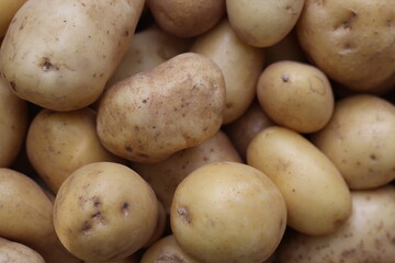 fruit potato closeup