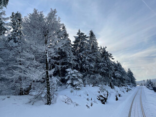 Nationalpark Harz Brocken Brockenbahn Schierke