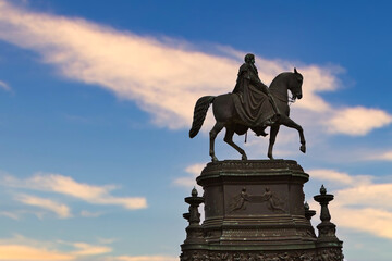 monument to the Johann von Sachsen