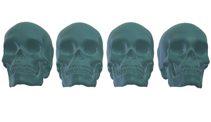 pair of black boots isolated on white