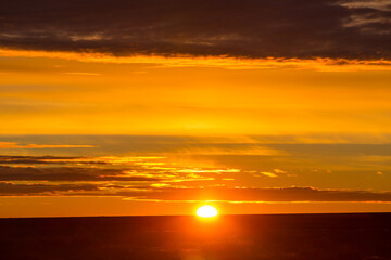 Fototapeta na wymiar Sunset background