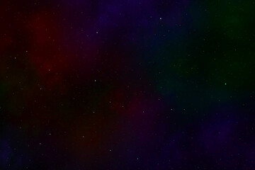 Colourful galaxy space background.  Glowing stars in space.  Starry night sky background.  Photo can be used for the concept of New Year, Christmas and all celebration background. 