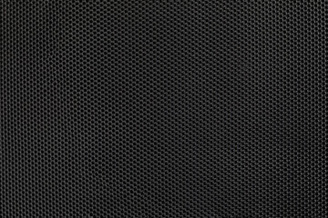 Close-up background of black fabric or abstract black fabric texture. Black background