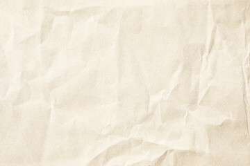 light yellow crumpled paper background texture